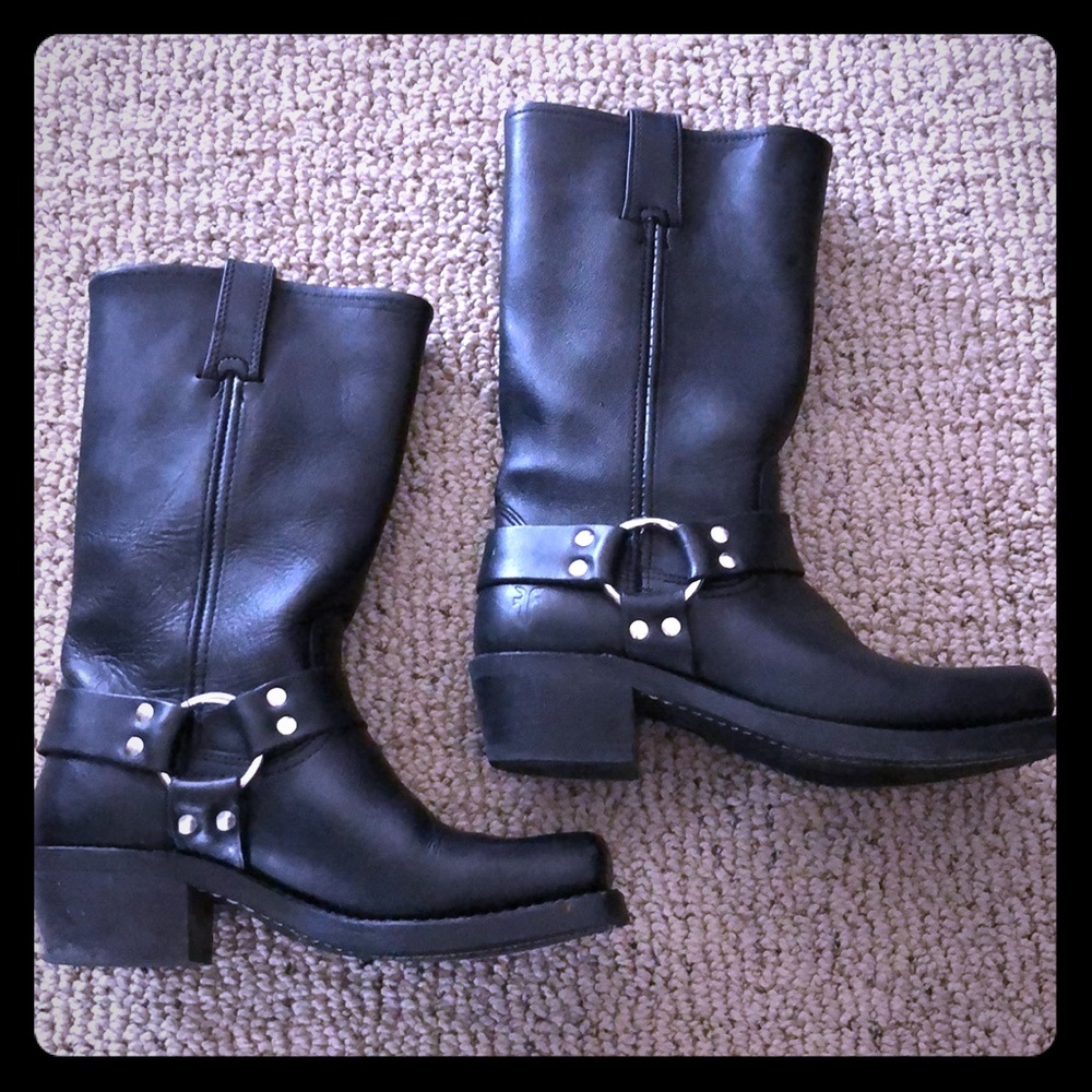 Frye Harness Boots